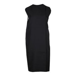 Marni Sleeveless Knee-Length Dress in Black Polyester